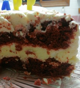 Peak inside the cake
